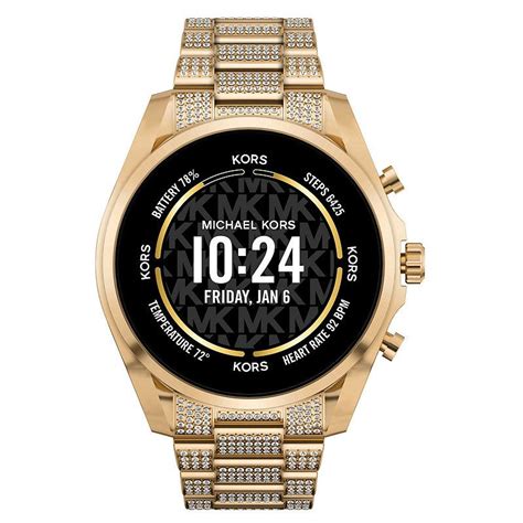 michael kors smartwatch zelf schakel tussen uit halen